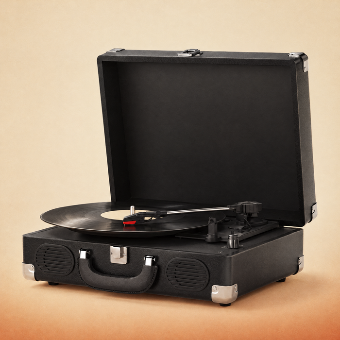 L'Atelier, platine valise noire